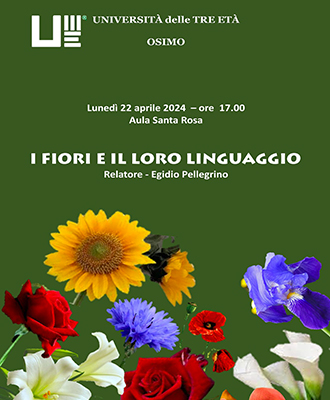 locandina corso linguaggio dei fiori